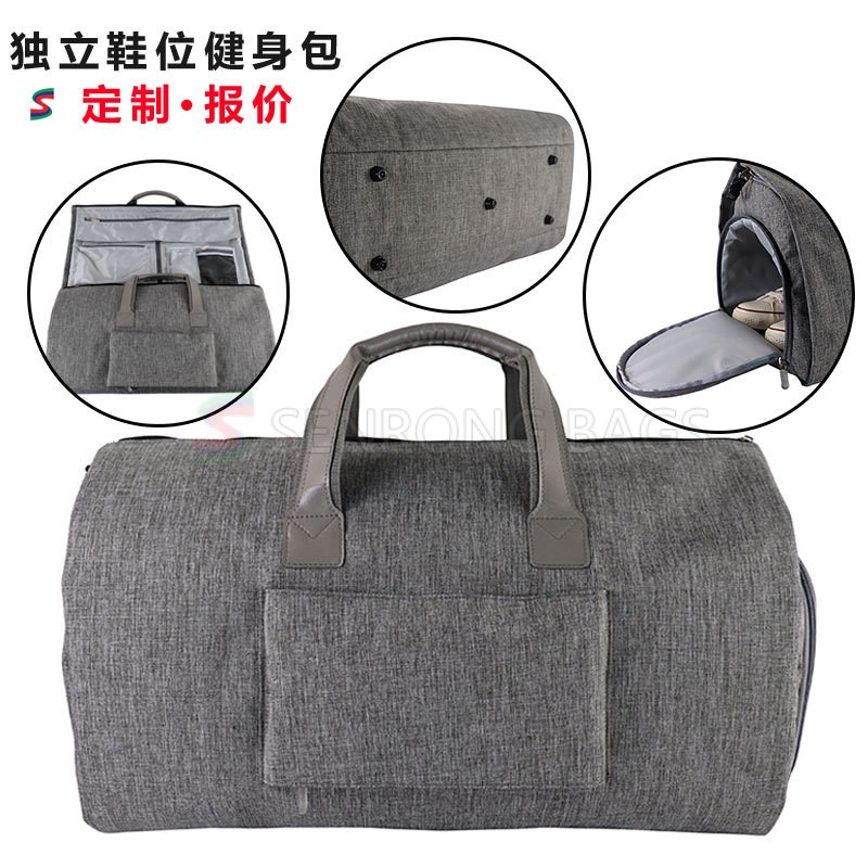 Manufacturer wholesale Yoga Bag single shoulder cylinder Taekwondo Backpack Travel Bag fitness kit customized logo