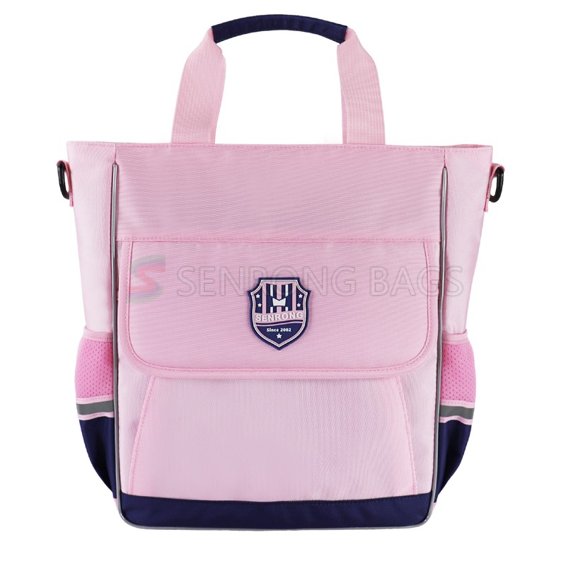Custom Made Students Zipper File Lesson Handbag Bags Stationery Tutorial Bag With Removable Shoulder Strap