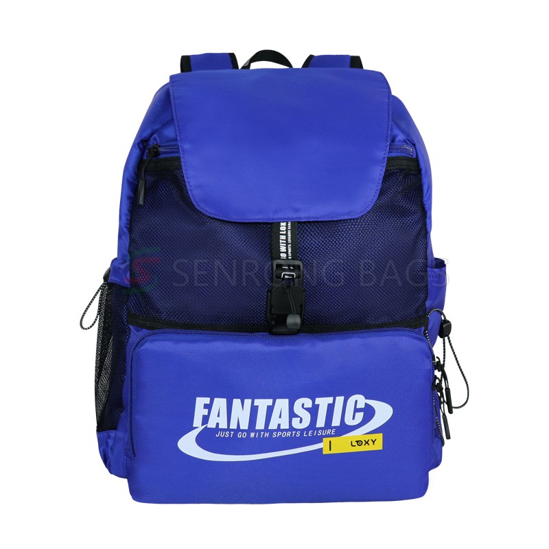 Simple School backpack School Bag College Backpack for Boys Girls School Daily Using LX22-037B