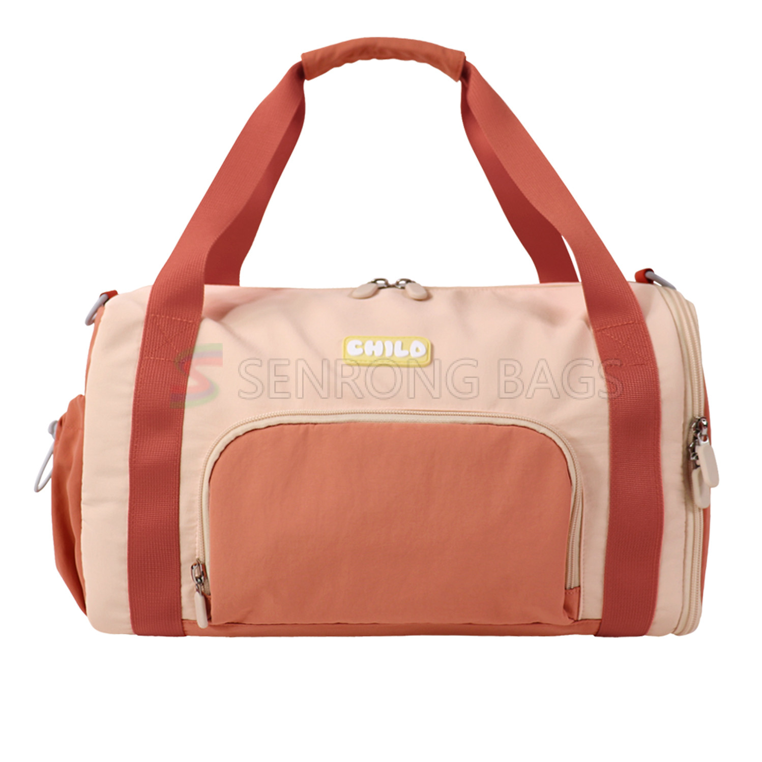 Custom Mini Sport Gym Bag Dry and Wet Separation LightWeight Small Lady Tote Bag Dance Beach Nylon Shoulder Bags for Women SRW26-019A