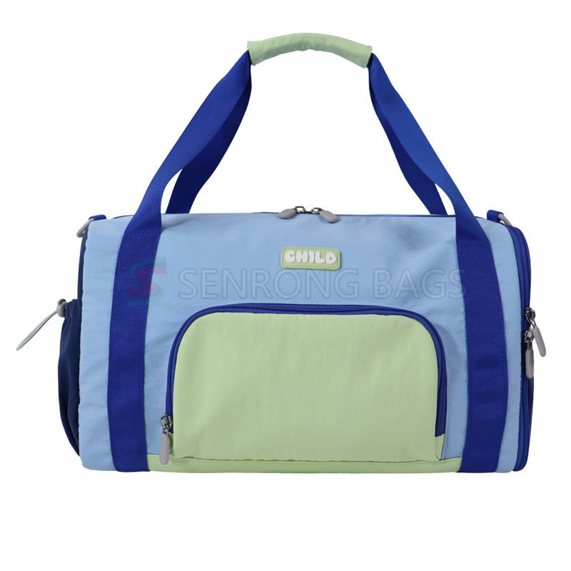 VIETNAM Custom Fashion Logo High Quality Light Weight Foldable Sport Gym Unisex Travel Duffel Bag Oxford  for Outdoor Activity and Fitness Room SRW26-019B