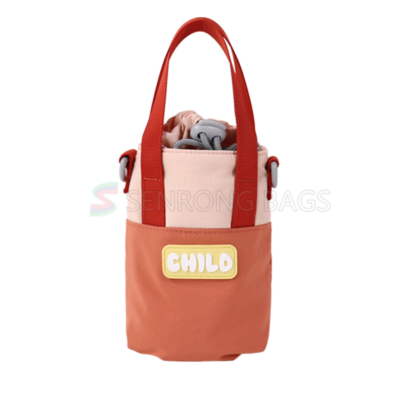  Insulated Bottle Sleeve Carrier for Daily Custom Water Cooler Bag Colorful Soft Sided Water Bottle Holder with Pouch SRW26-022A