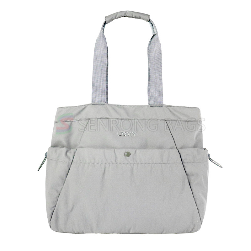 2026 Yoga High Quality Custom Logo Duffel Nylon 18L Side Cinch Shopper Bag Travel Sports Drawstring Tote Bag LX24-037A
