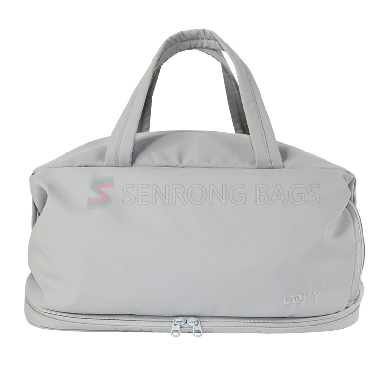 Custom Lightweight Gym Duffel Bag with Shoe Compartment LX24-039