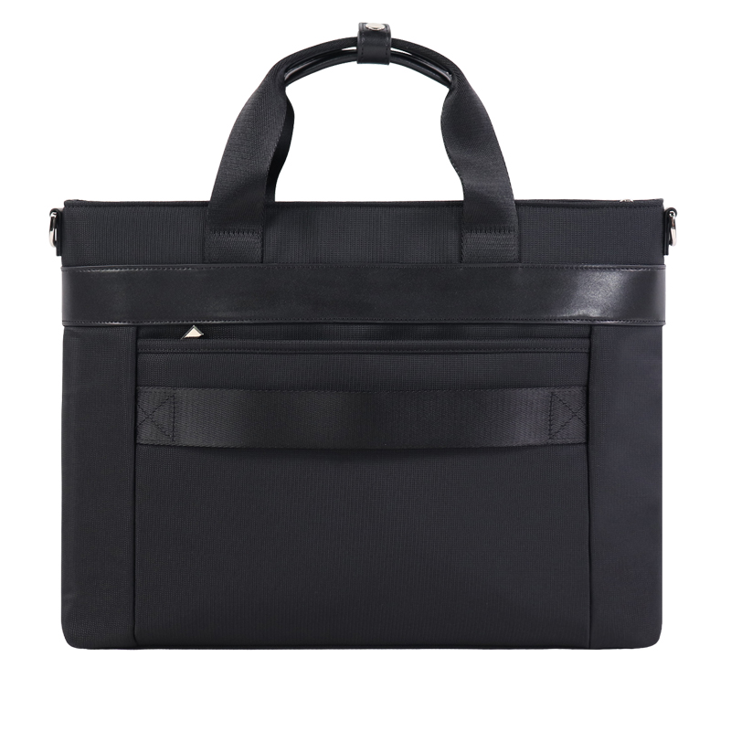 Custom OEM Laptop Tote Bag with Zipper Compartments for Office Travel product view 3