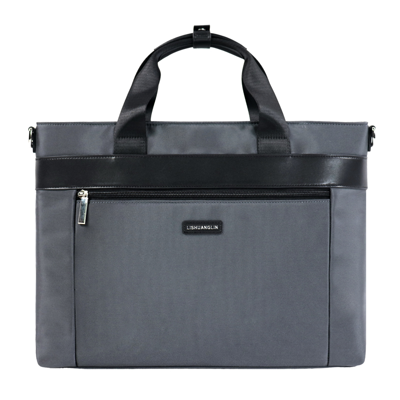 Custom OEM Laptop Tote Bag with Zipper Compartments for Office Travel product view 6