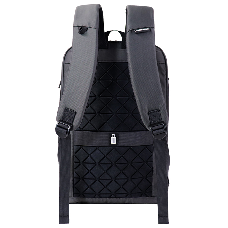 Custom OEM Modern Laptop Backpack with Front Zip Pockets product view 3