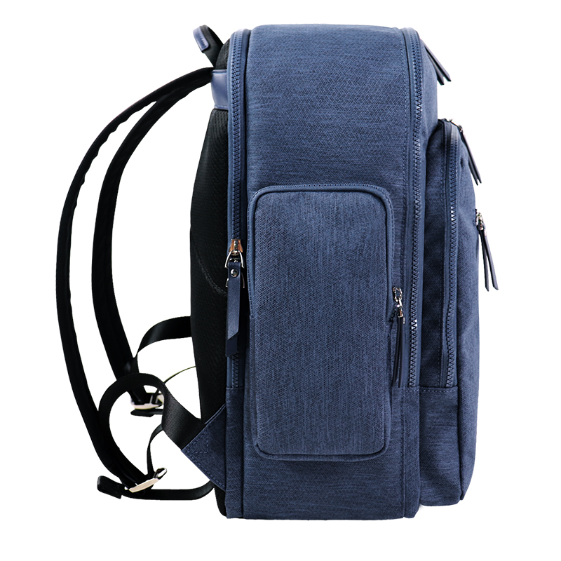 Custom OEM Multi-Compartment Laptop Backpack for Work and Travel product view 3