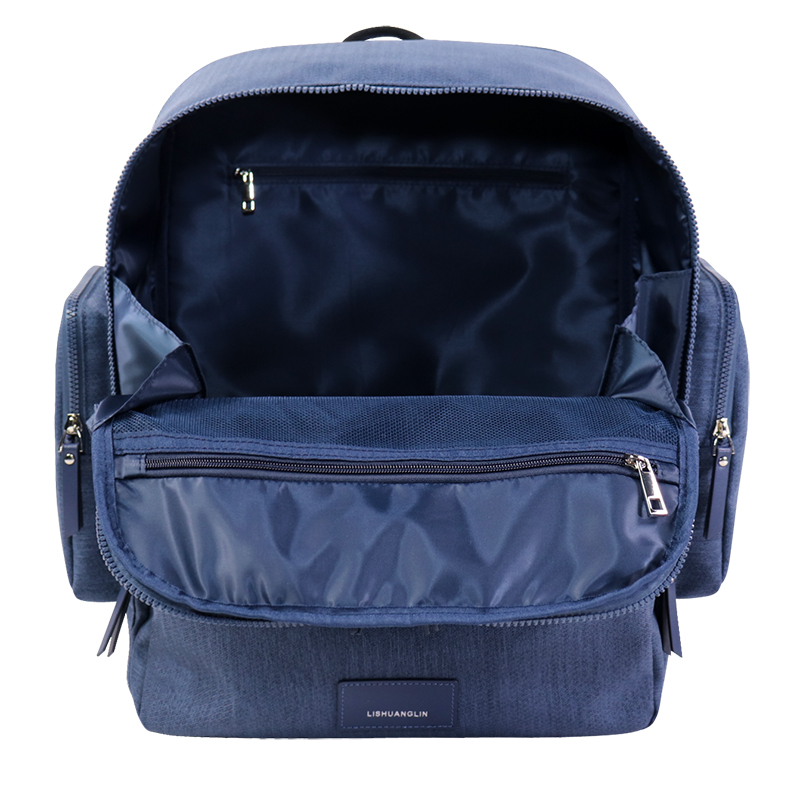 Custom OEM Multi-Compartment Laptop Backpack for Work and Travel product view 5