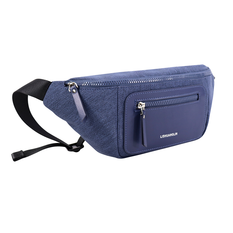 Custom OEM Waist Bag with Front Zipper Pocket for Travel product view 2