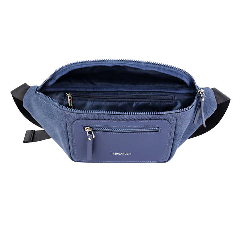 Custom OEM Waist Bag with Front Zipper Pocket for Travel product view 4