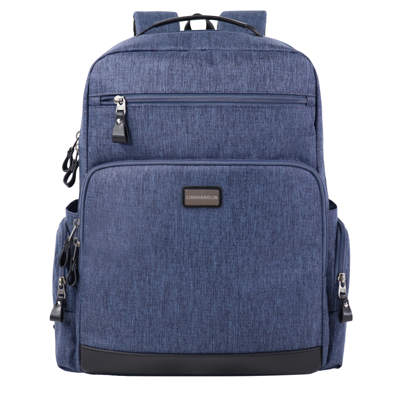 Custom OEM Blue Multi-Compartment Backpack with Front Organizer Pockets SLB26-020