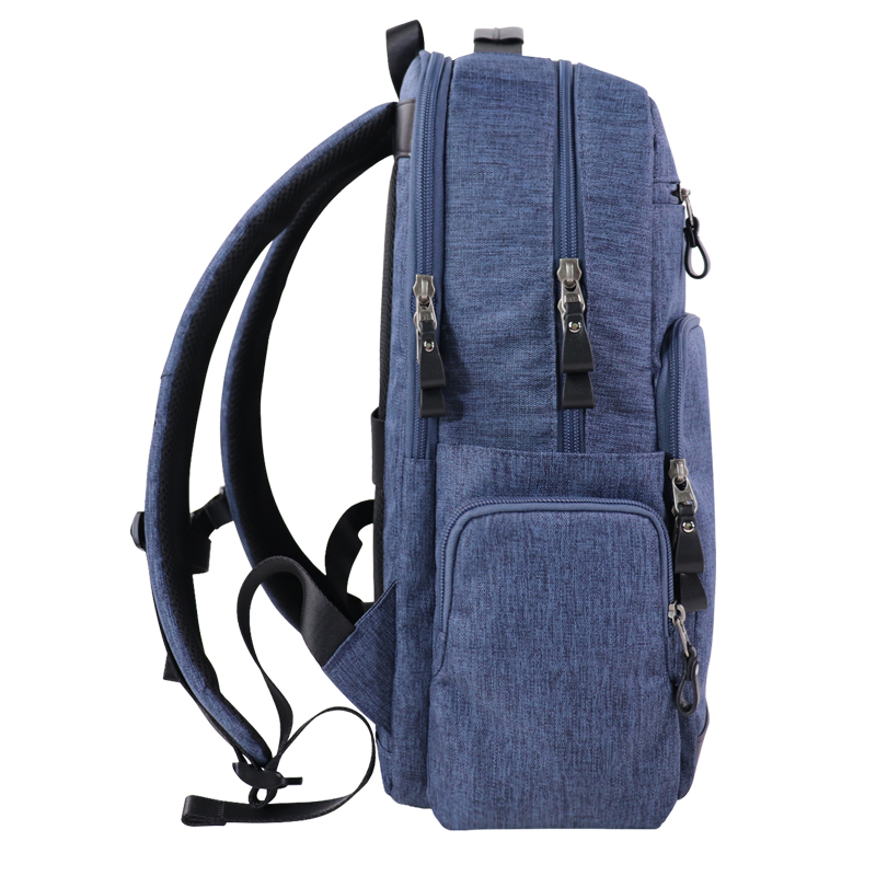 Custom OEM Blue Multi-Compartment Backpack with Front Organizer Pockets SLB26-020 product view 3