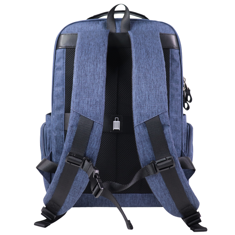 Custom OEM Blue Multi-Compartment Backpack with Front Organizer Pockets SLB26-020 product view 4