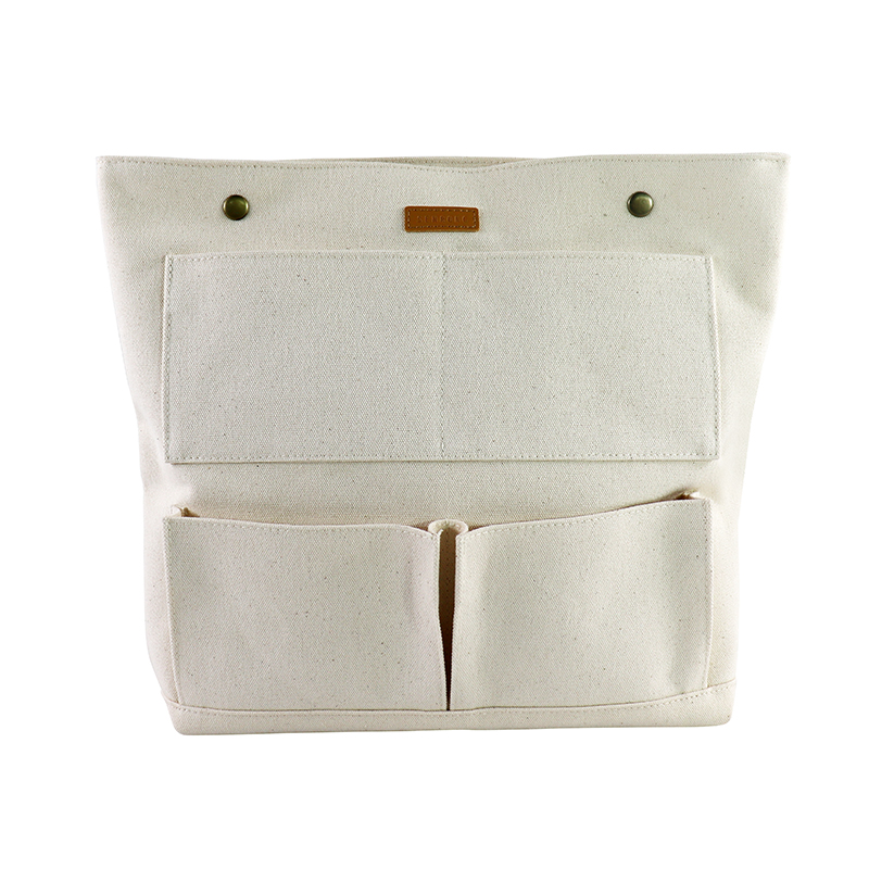 Custom OEM Canvas Utility Organizer Bag with Open Front Pockets SRD19-016 product view 5