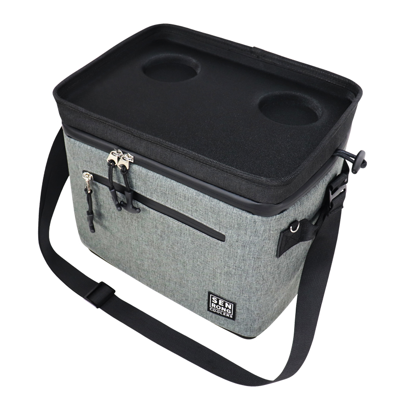 Custom EVA Hard-Top Shoulder Cooler Bag with Rigid Base SC23-021B