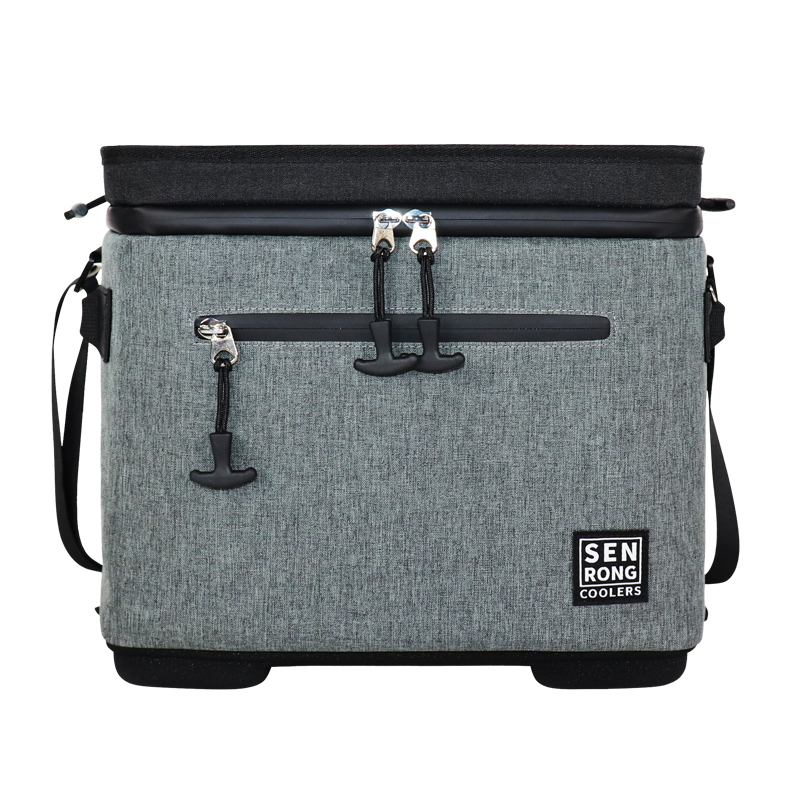 Custom EVA Hard-Top Shoulder Cooler Bag with Rigid Base product detail view 5