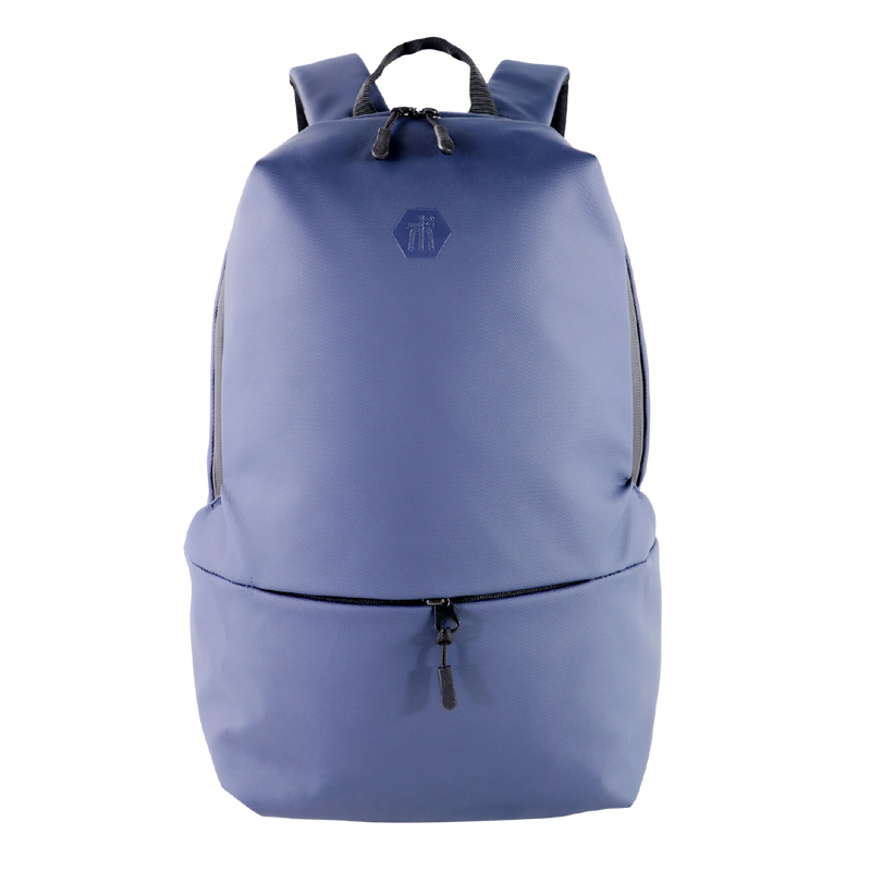 Custom OEM Black Backpack with Reflective Webbing Detail product view 1