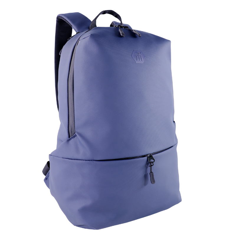 Custom OEM Black Backpack with Reflective Webbing Detail product view 2