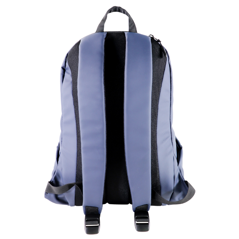 Custom OEM Black Backpack with Reflective Webbing Detail product view 4