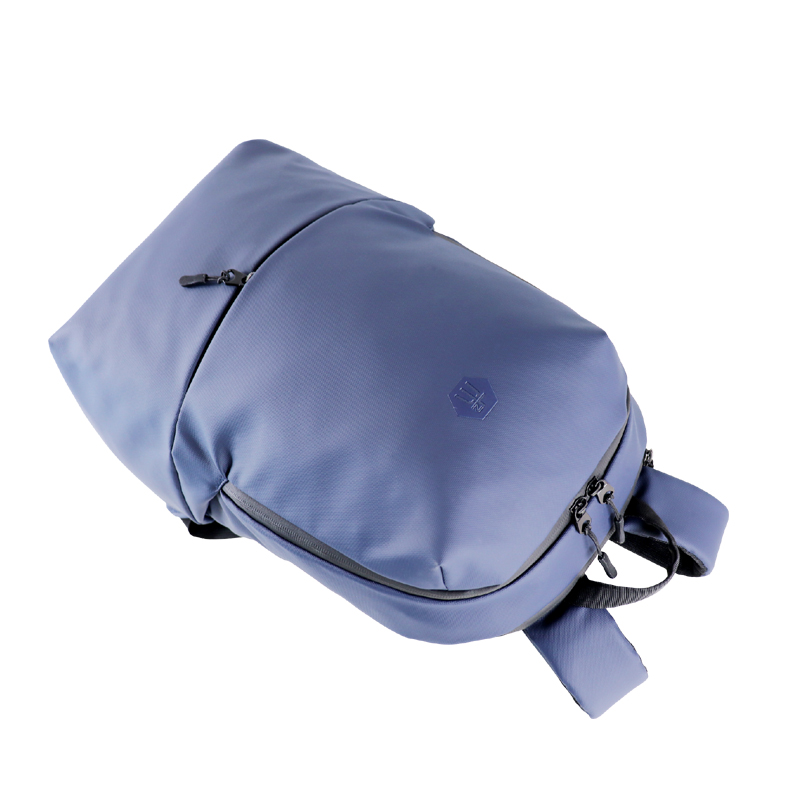 Custom OEM Black Backpack with Reflective Webbing Detail product view 5