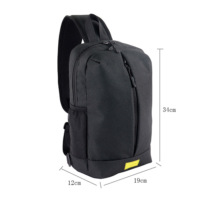 Custom OEM Teal Lightweight Backpack with Side Mesh Pockets product view 6