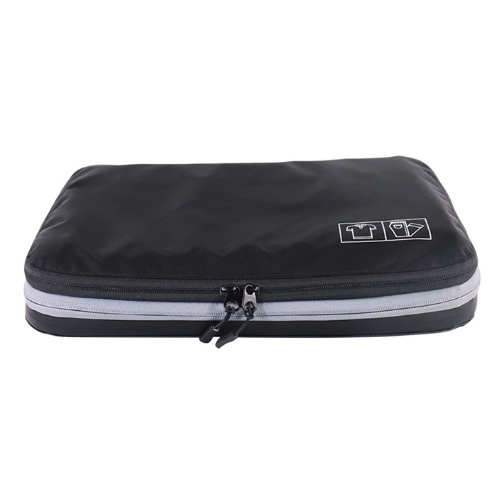 Custom OEM Black Compact Foldable Travel Packing Organizer SRT19-018