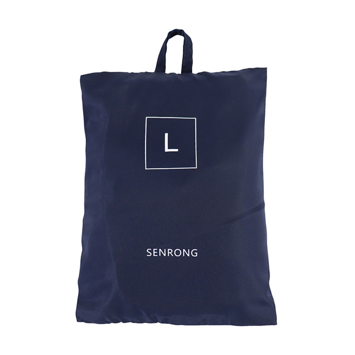 Custom OEM Navy Clothing Travel Organizer with Printed Front Panel product view 6