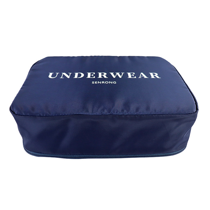 Custom OEM Navy Foldable Clothing Storage Organizer for Travel product view 2