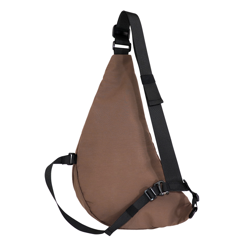 Product view 2 of Custom Recycled Polyester Sling Chest Bag with Front Zip Pocket