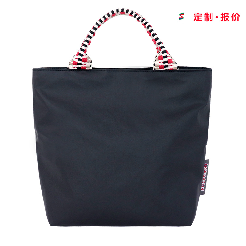 Custom Tyvek Shoulder Tote Bag with Braided Strap SLH25-002 product view 2
