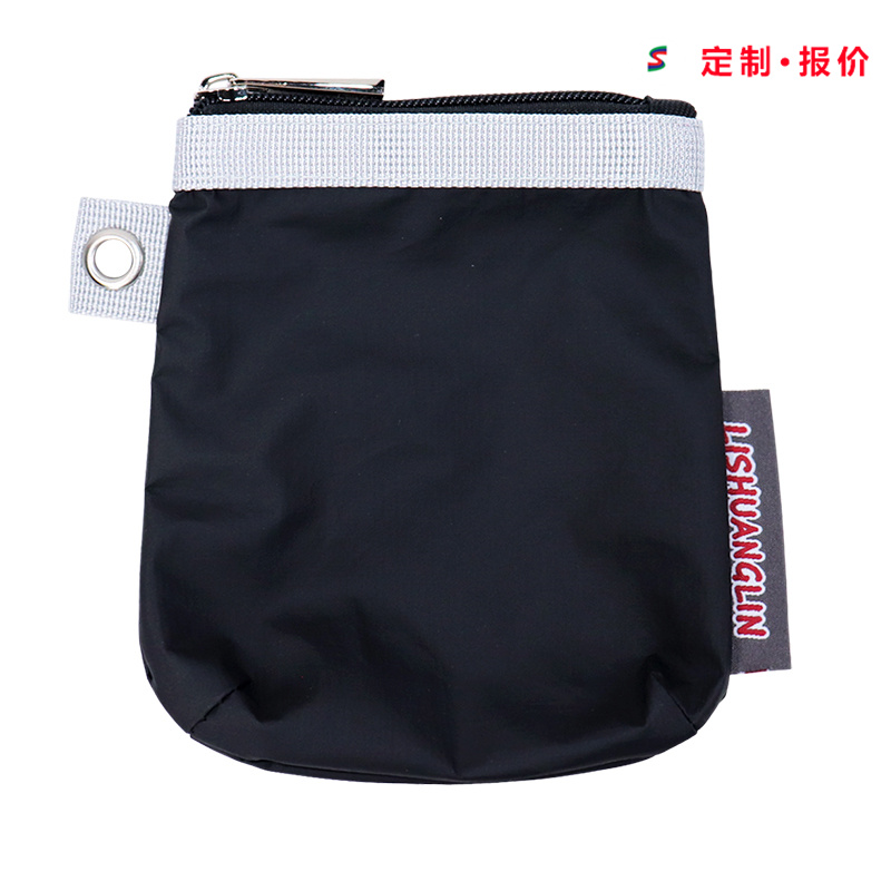 Custom Tyvek Zip Pouch with Grommet Tab SLH25-005