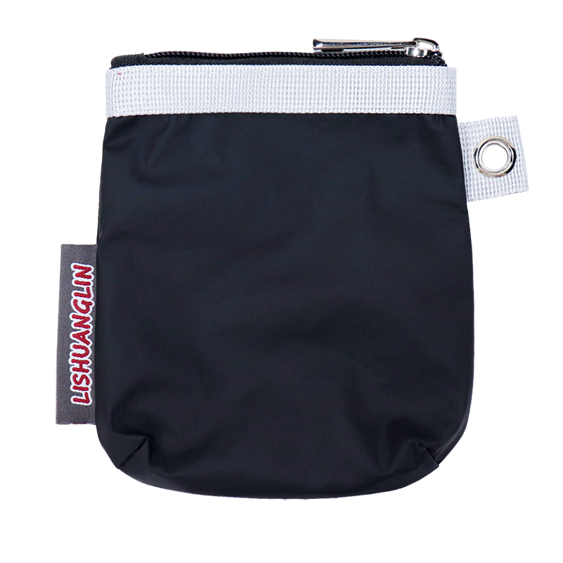 Custom Tyvek Zip Pouch with Grommet Tab SLH25-005 product view 4