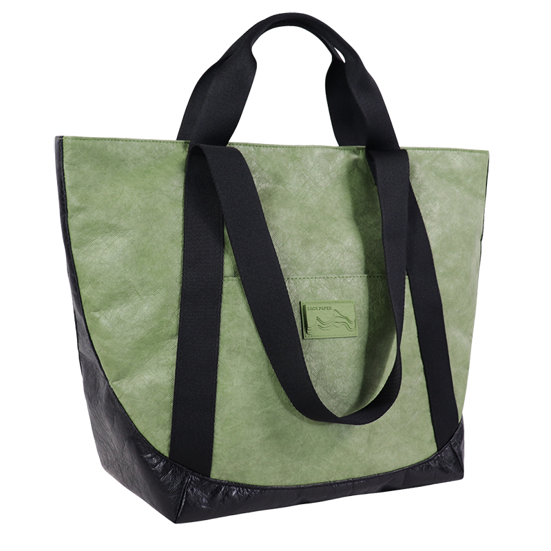Alternate view of Custom Crinkled Tyvek-Style Spunbond Polyethylene Backpack SLH26-015G