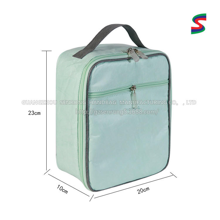 Custom Tyvek Organizer Case with Front Zip Pocket SRN17-013 product view 5