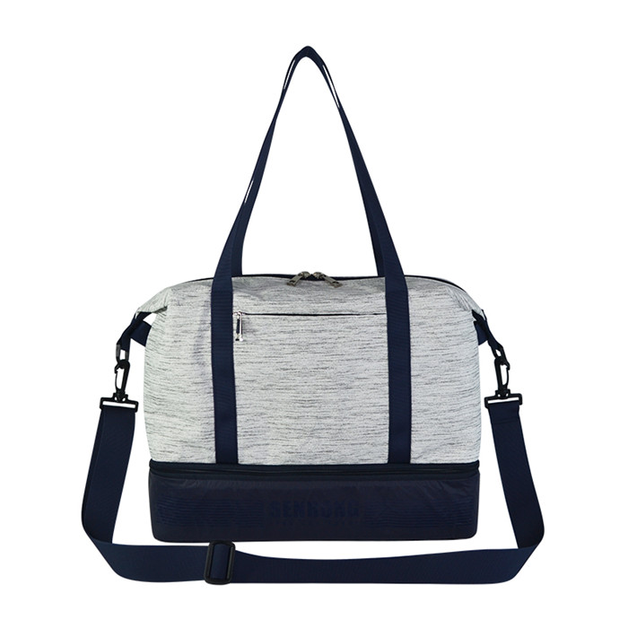 Custom Tyvek Weekender Duffel Bag with Shoulder Strap SRN18-025