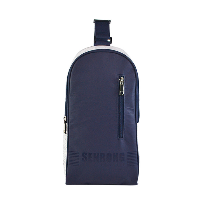 Custom Tyvek Sling Bag with Front Zipper Pocket SRN18-029