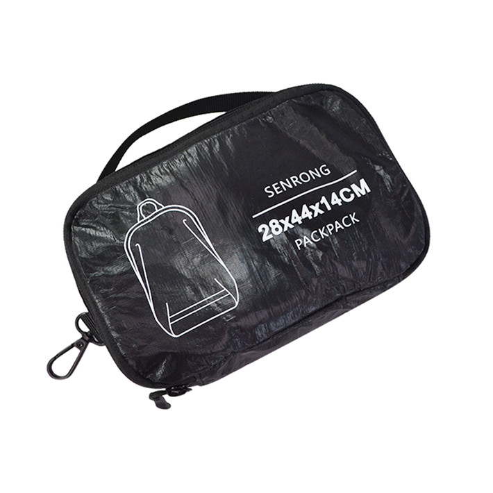 Custom Tyvek Mini Backpack with Front Zip Pocket SRN18-034 product view 5
