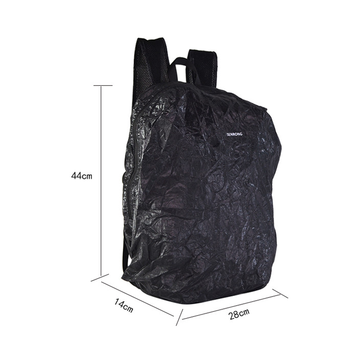 Custom Tyvek Mini Backpack with Front Zip Pocket SRN18-034 product view 6
