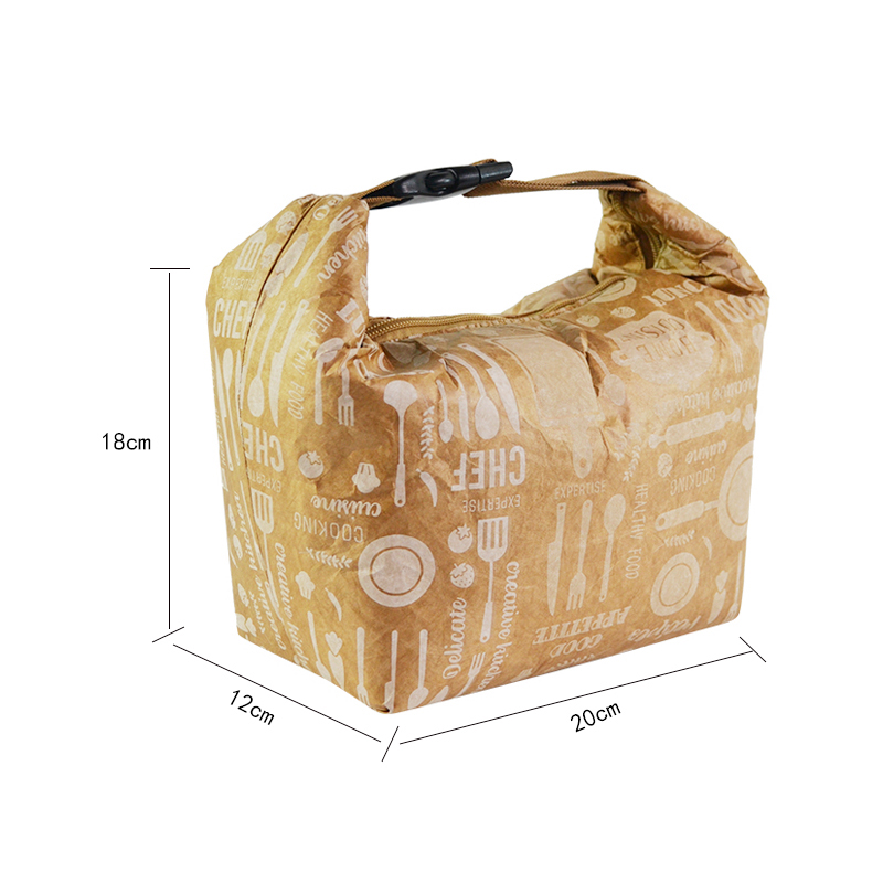 Custom Tyvek Zip Pouch with Adjustable Carry Handle SRN18-078 product view 5