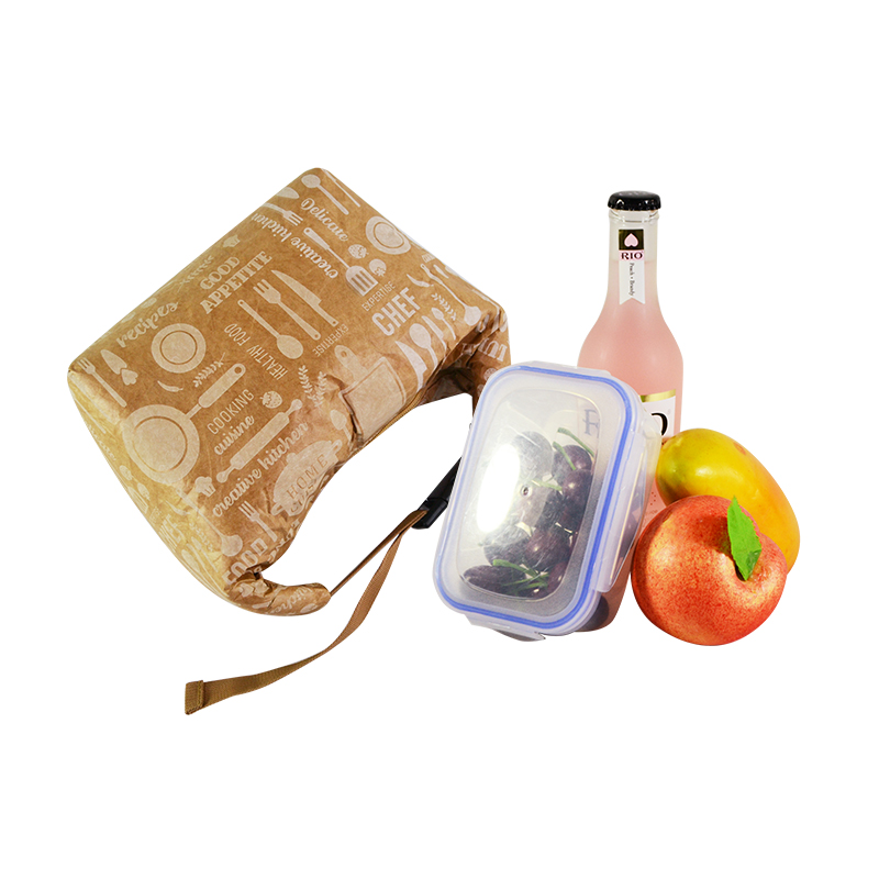 Custom Tyvek Zip Pouch with Adjustable Carry Handle SRN18-078 product view 6