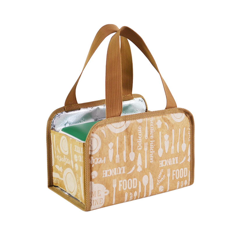 Custom Tyvek Lunch Carry Bag with Top Handles SRN18-080 product view 2