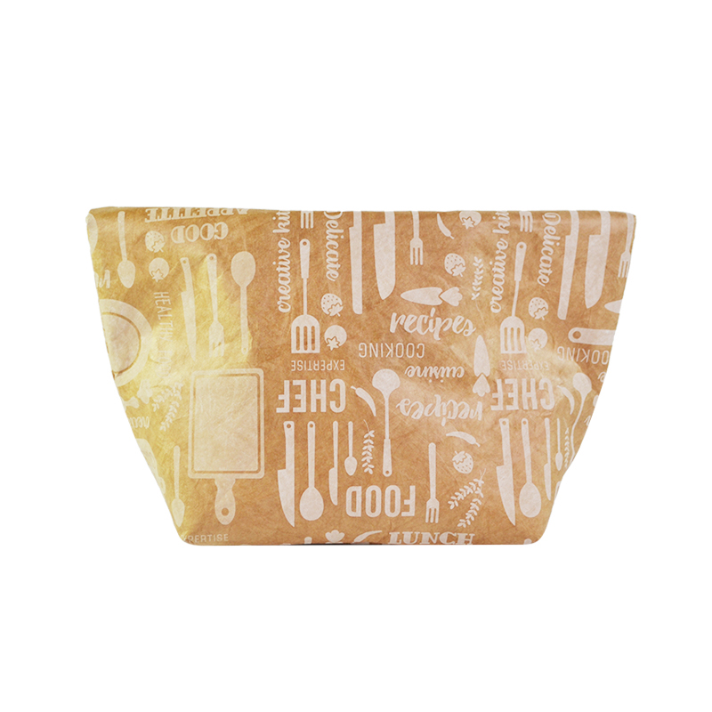 Custom Tyvek Fold-Over Pouch with Snap Closure SRN18-082 product view 3