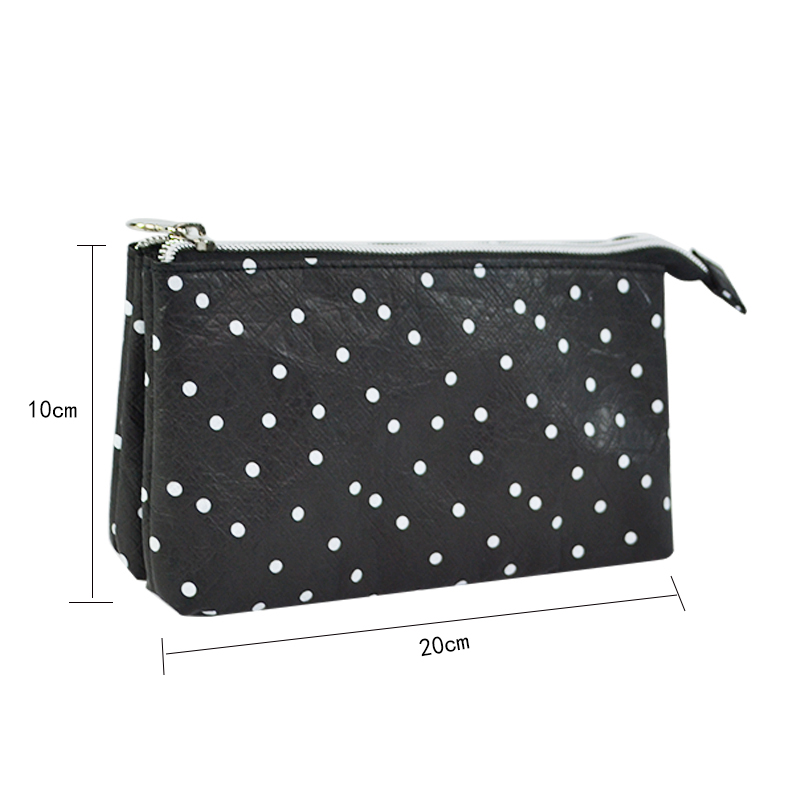 Custom Tyvek Zipper Pouch with Wrist Loop SRN18-104 product view 5