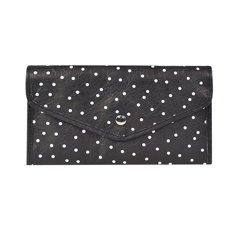 Custom Tyvek Envelope Clutch with Snap Closure SRN18-106