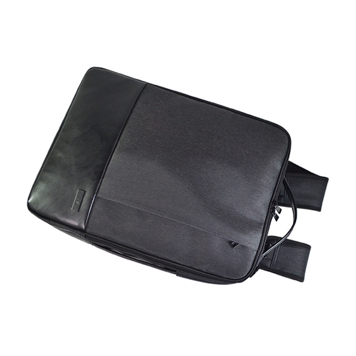 Custom Grey Minimalist Business Laptop Backpack SYN17-070 product view 4