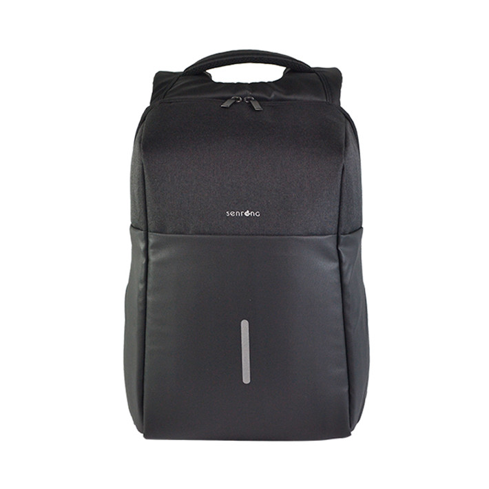 Custom Black Reflective Commuter Laptop Backpack SYN17-071