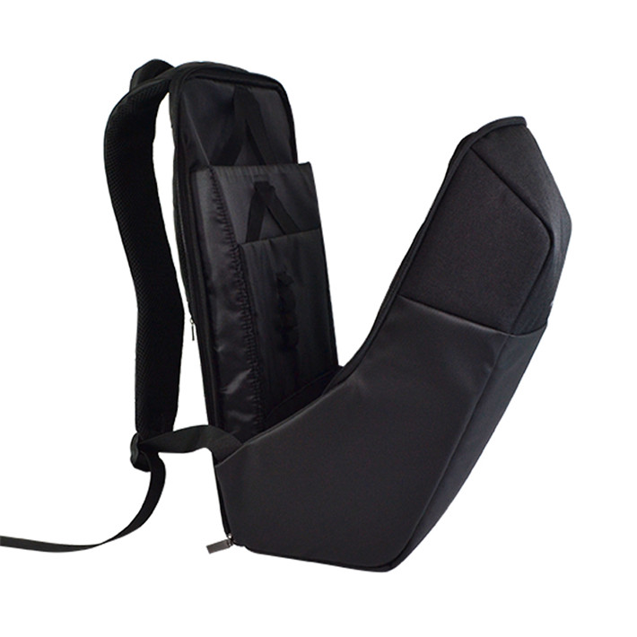 Custom Black Reflective Commuter Laptop Backpack SYN17-071 product view 6