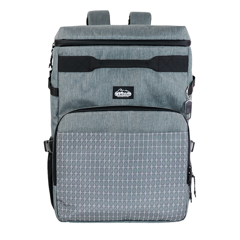 Custom Cooler Backpack with Folding Stool for Camping SC26-001 Custom Cooler Backpack with Folding Stool for Camping SC26-001