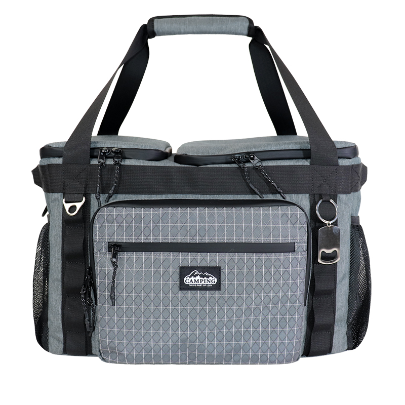 Custom Large Picnic Cooler Tote Bag with Front Pocket SC26-002 Custom Large Picnic Cooler Tote Bag with Front Pocket SC26-002